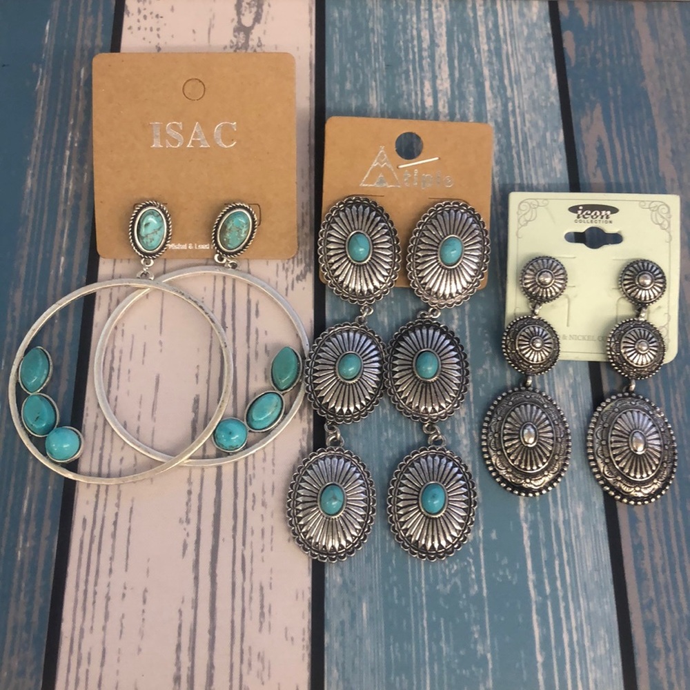 Western - Cowgirl Earring Lot